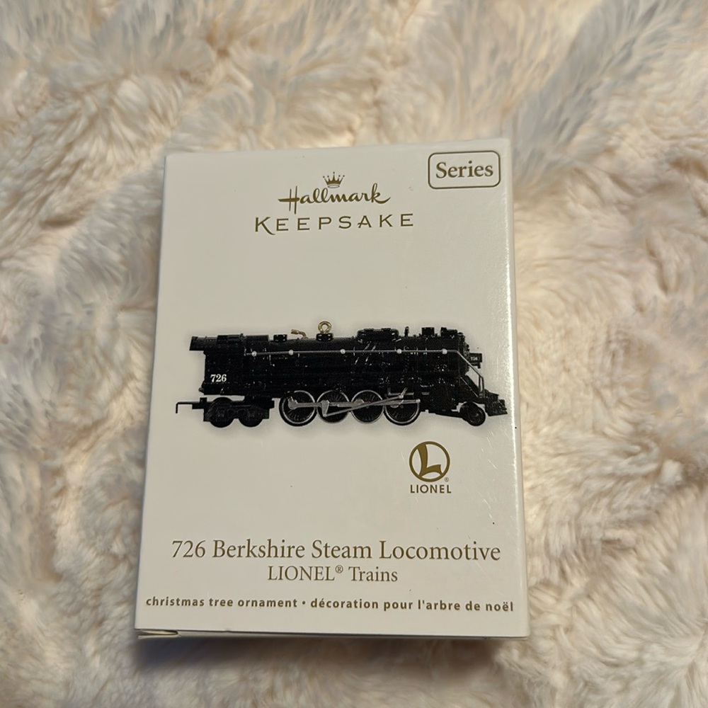 Hallmark Keepsake Ornament Lionel Train Series 726 Berkshire Steam Locomotive